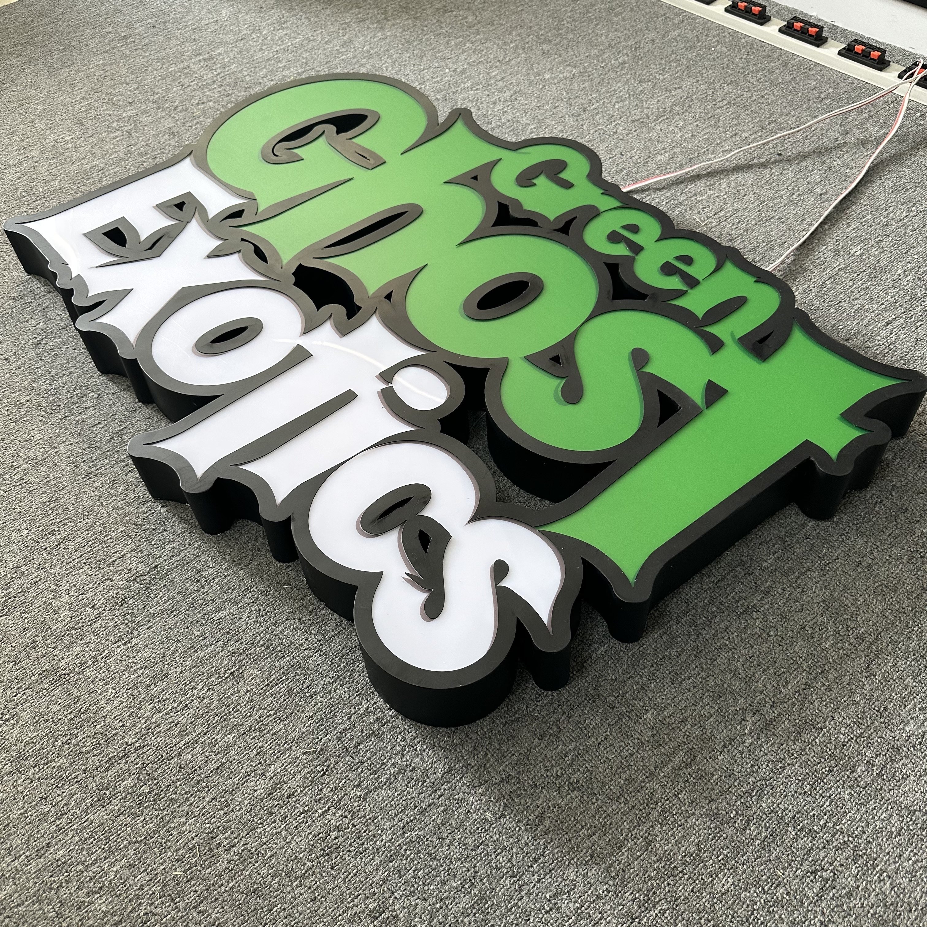 Outdoor Most Popular Customized Led Light Box Billboard Advertising Equipment Light Up Box Letter Sign Logo Board
