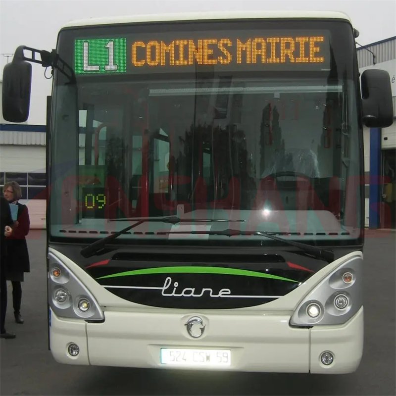 Wholesale Multi-language 320*160mm Module Running Message Text Advertising Taxi Destination P4 P5 P6 P8 Bus Led Display Board