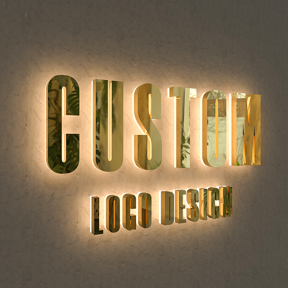 Alibaba sign up Newest Company Logo Custom led signs outdoor advertising 3D Letter Sign Board Shop Name Board