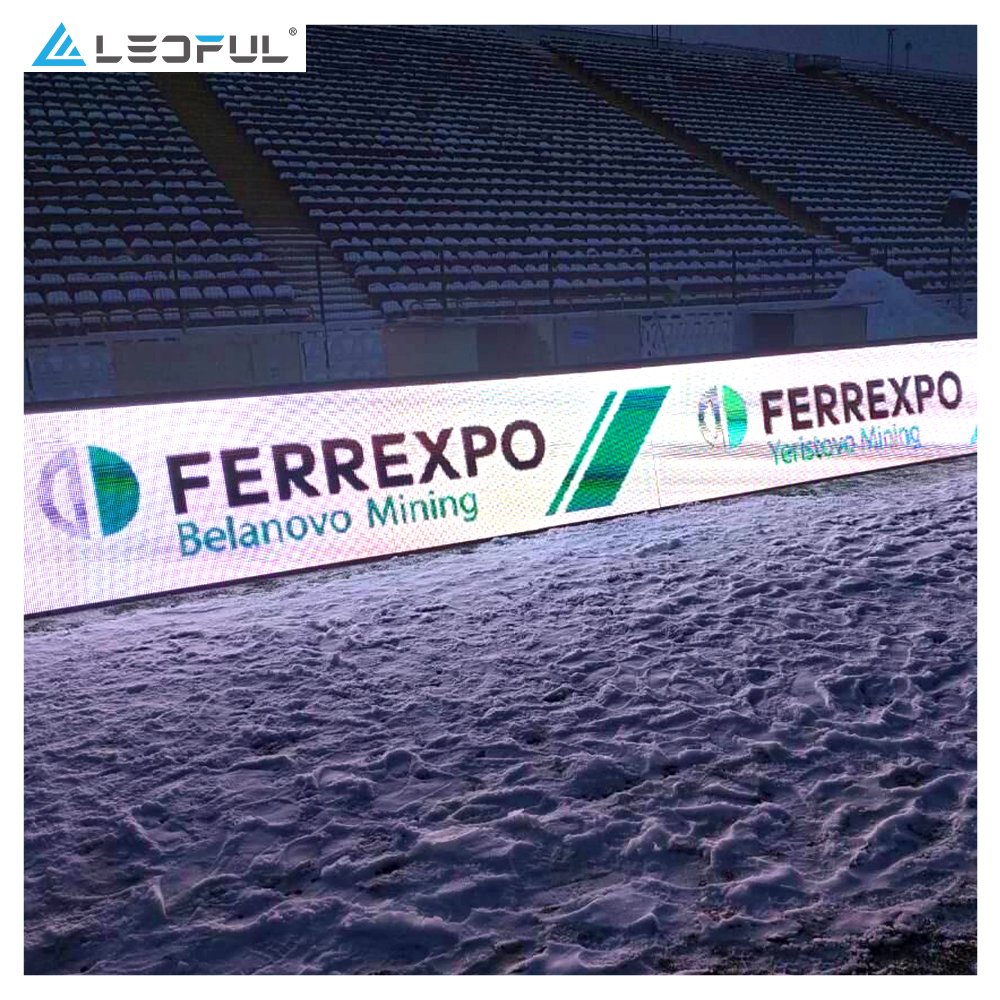 Stadium LED Wall Perimeter Sport Indoor Semi-outdoor Outdoor LED Screen P6 P8 P10 P16 Display Board