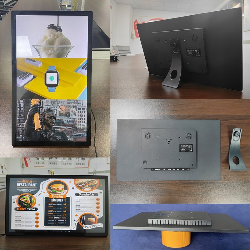 450 Nits High Brightness 15 Inch Android OS Tablet Wall Mount Touch Screen Advertising Display Digital Signage LCD Display