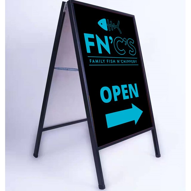 Double Side A-frame Sign A1 Advertising Poster Display Board Stand A Frame