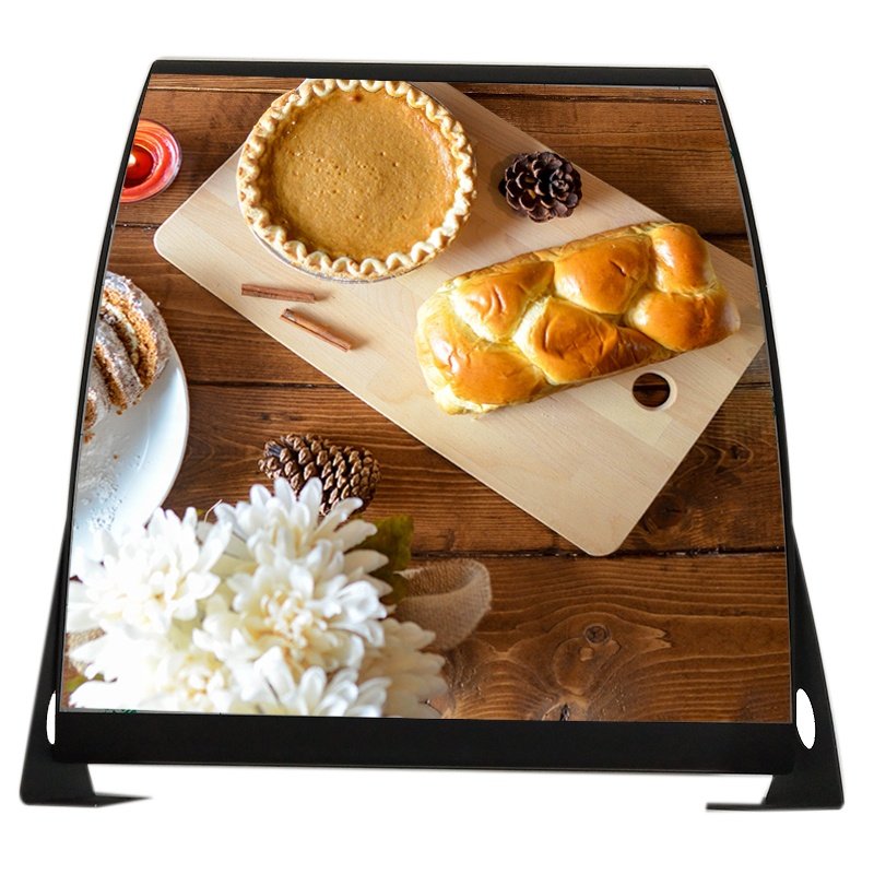 Factory customization fast delivery KFC lightbox menu LED advertising menu board restaurant menu ordering lightbox