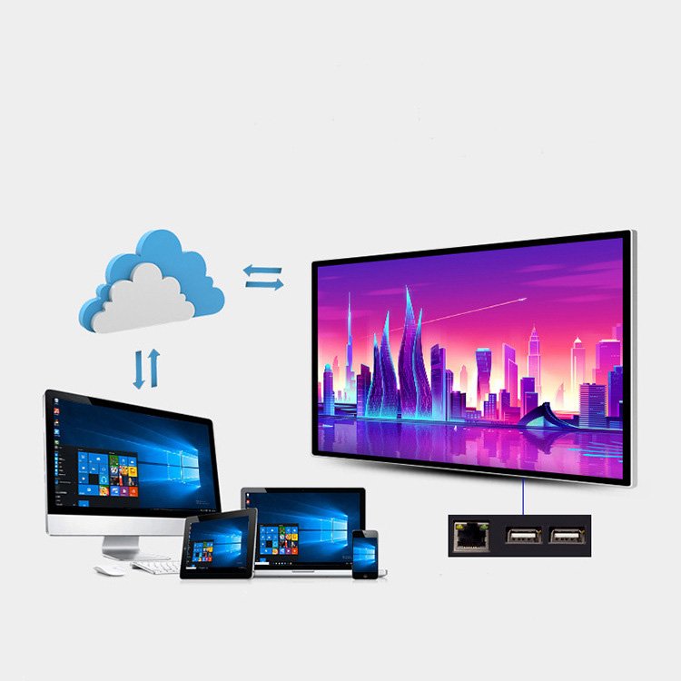 43 55 65 inch Advertising Player Digital Signage and Displays LCD LED Advertising TV Player WIFI Digital Signage