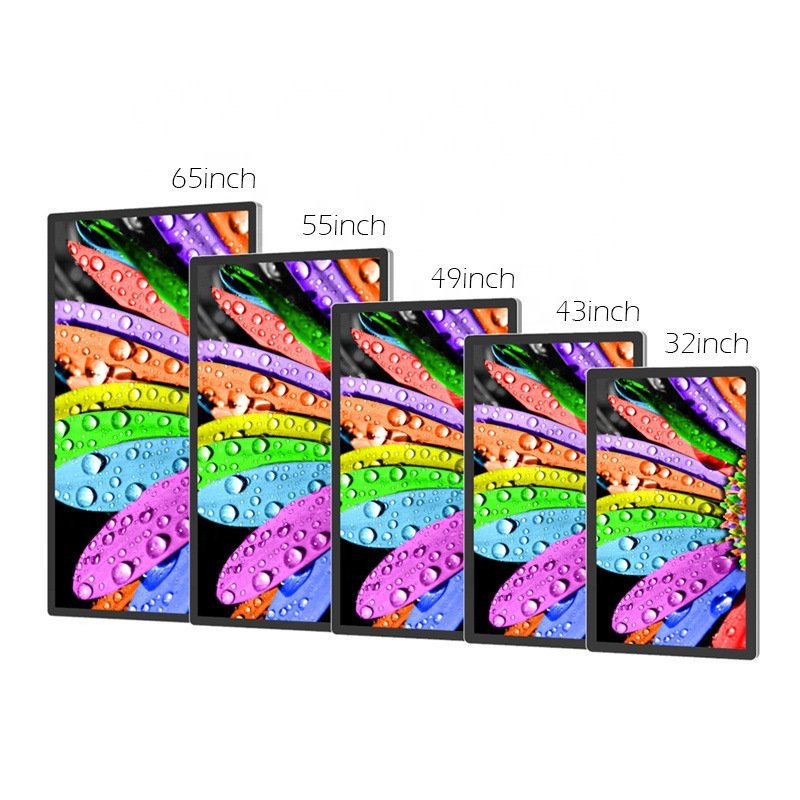 43 55 65 inch Advertising Player Digital Signage and Displays LCD LED Advertising TV Player WIFI Digital Signage