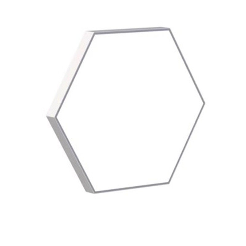 Signboard design for restaurants hexagon shape fabric led advertising panel aluminium sign board Hexagonal SEG light box