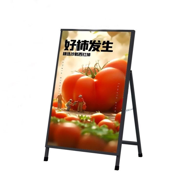 Advertising Light Box Ultra-thin light box Advertising Poster Display Outdoor Promotion a board Stand Sidewalk A Frame Sign