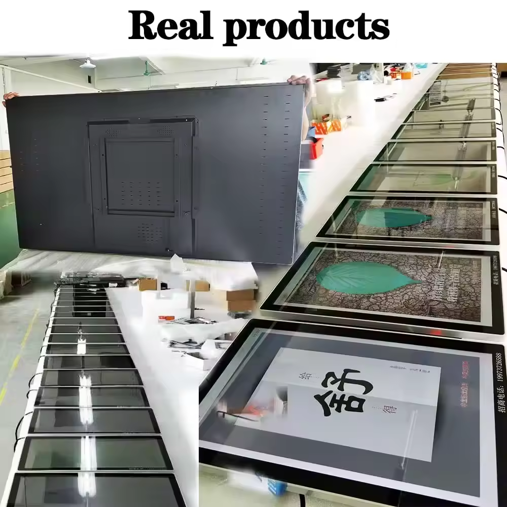 Android Smart Display 43 inches Touch Display Digital Player Ad Screen Display Digital Wall Mount Digital Signage Player