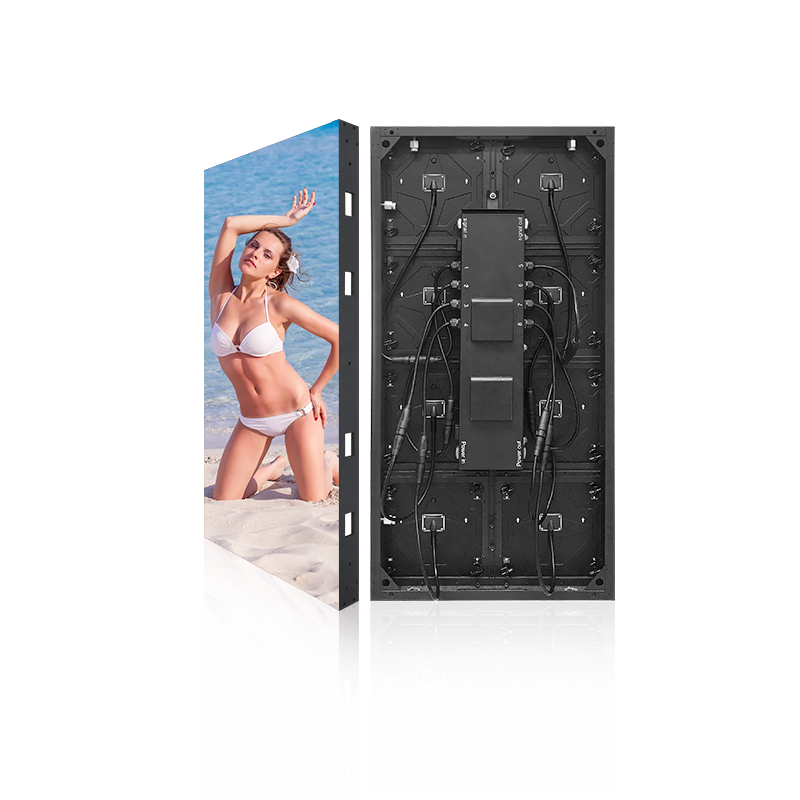 Lecede Custom Outdoor Waterproof Fixed Front Maintenance Advertising Business Sign Billboard Signage Board Led Screen Display