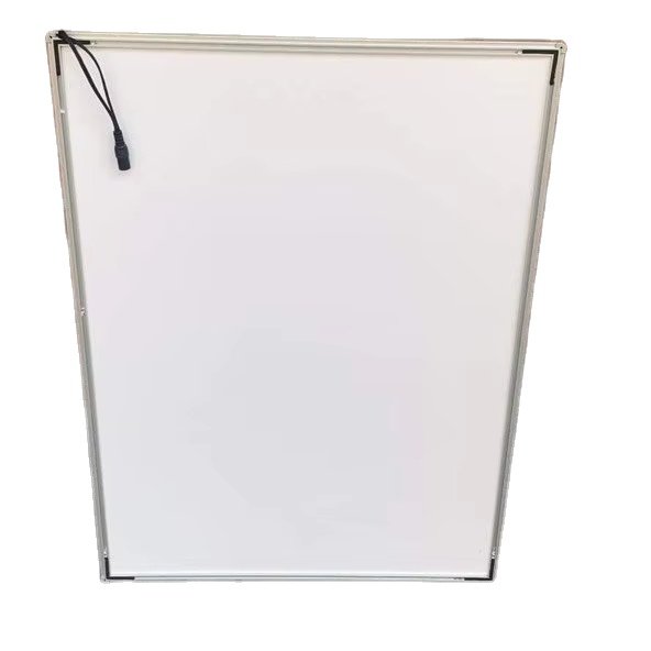 Factory Wall Mounted A4 LED Advertising Display Aluminum Frame Glass Front Panel Digital Signa Menu Led Light Box Advertising