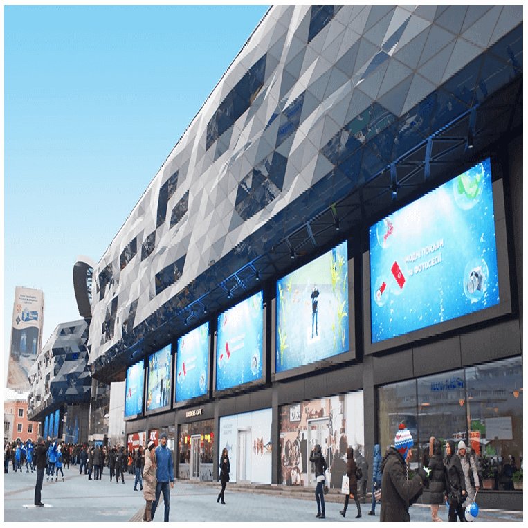 P 3.91/4.81/8/10 Custom Size Advertising Billboards Outdoor Display Screen LED Smart Board