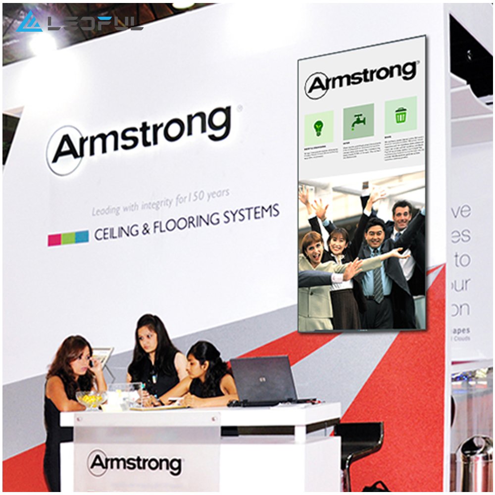 Factory Moveable Indoor P1.8 P2 P2.5 Various Size High Brightness Digital LED Advertising LED Poster Display Screen