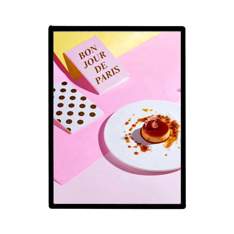 Multiple Size led light box slim light box led frame advertising - menu poster a1 led menu board