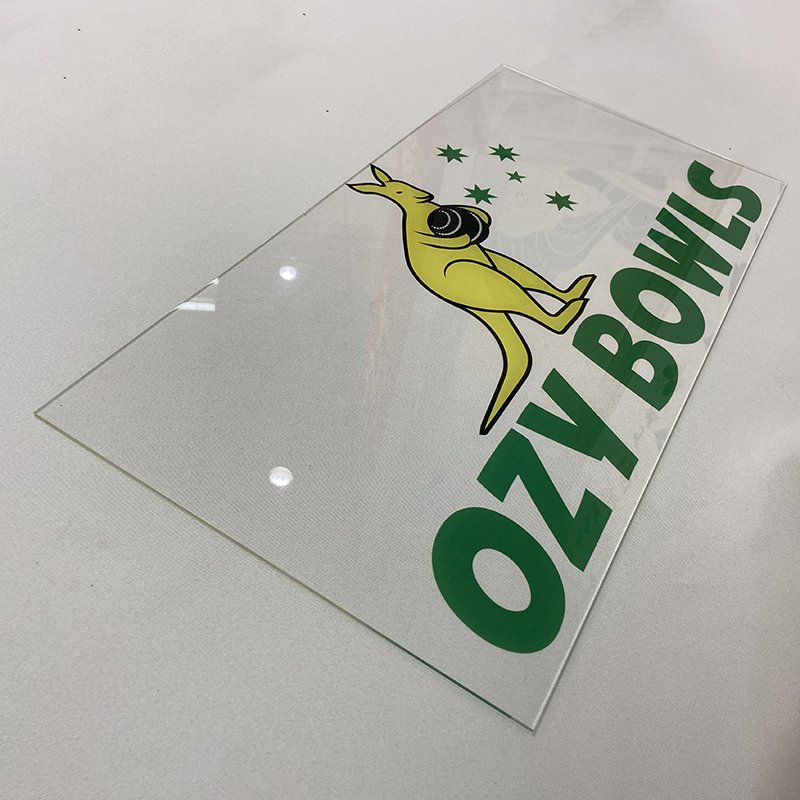 Customized Size Acrylic Sign Advertise Display Board Desktop Plastic Acrylic Display Board