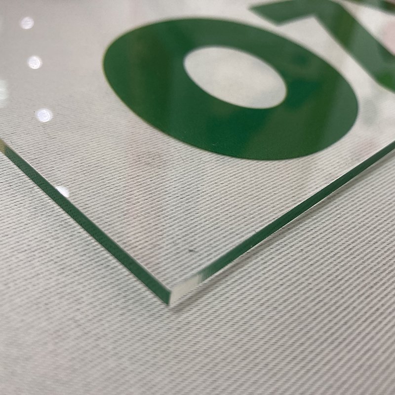 Customized Size Acrylic Sign Advertise Display Board Desktop Plastic Acrylic Display Board