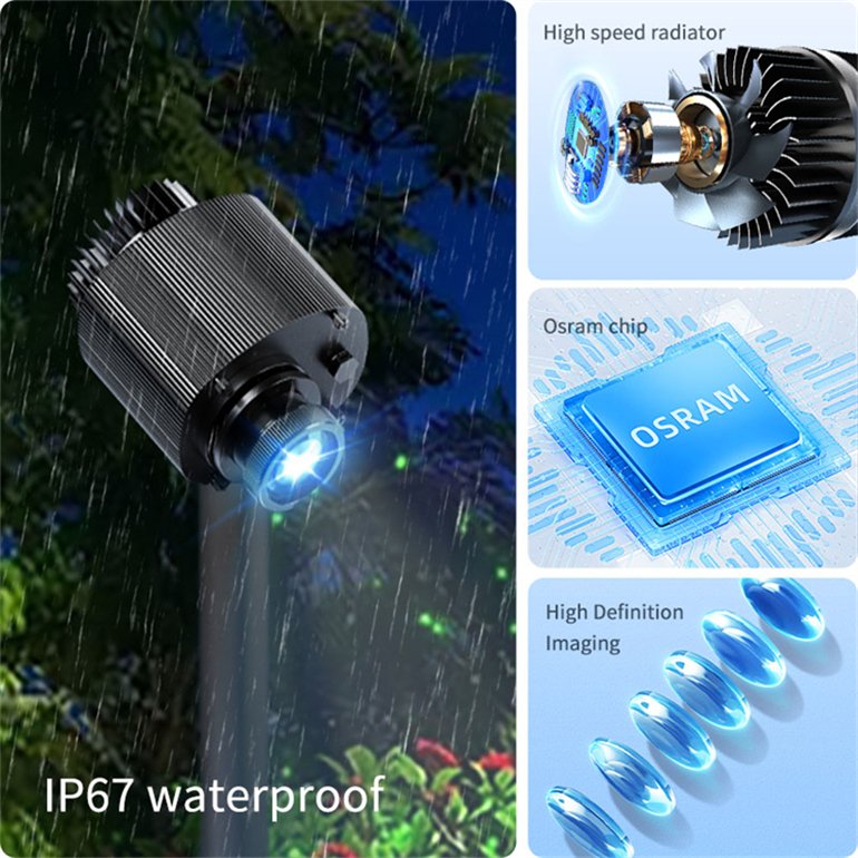 Outdoor Waterproof LED Advertising Light Street Lighting Digital Sign Logo Screen Projector Billboard projector