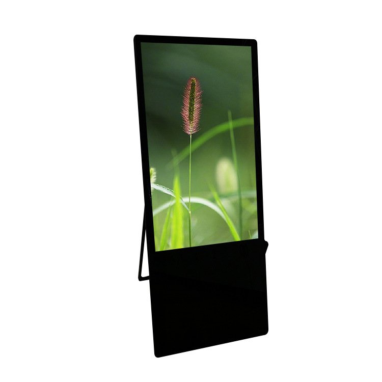 Portable 32 43 49 55 65 inch floor standing shopping player network intelligent LCD kiosk Digital Signage Display Poster