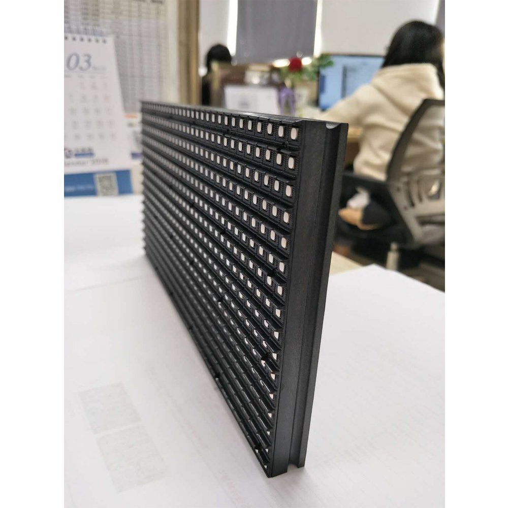 P8 SMD 3535 RGB full color LED display unit board 32x16 pixel 256mmx128mm 1/4 scan LED module