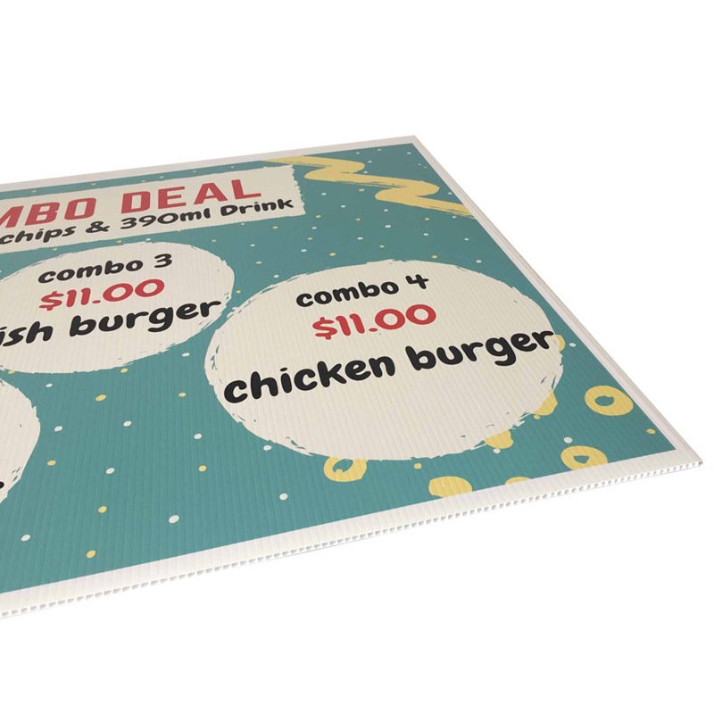 Advertising display board
