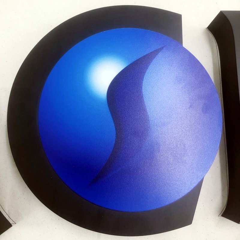 2023 Commercial company logo advertising metal signage office name sign board