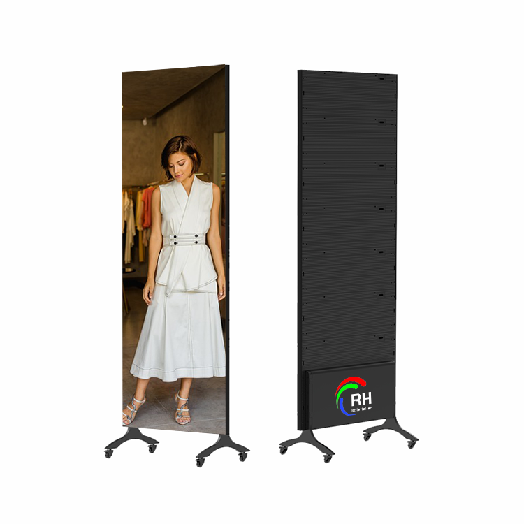 55 Inch Indoor Vertical Totem Android Advertising Video Display Free Standing Digital Signage Touch Screen Kiosk