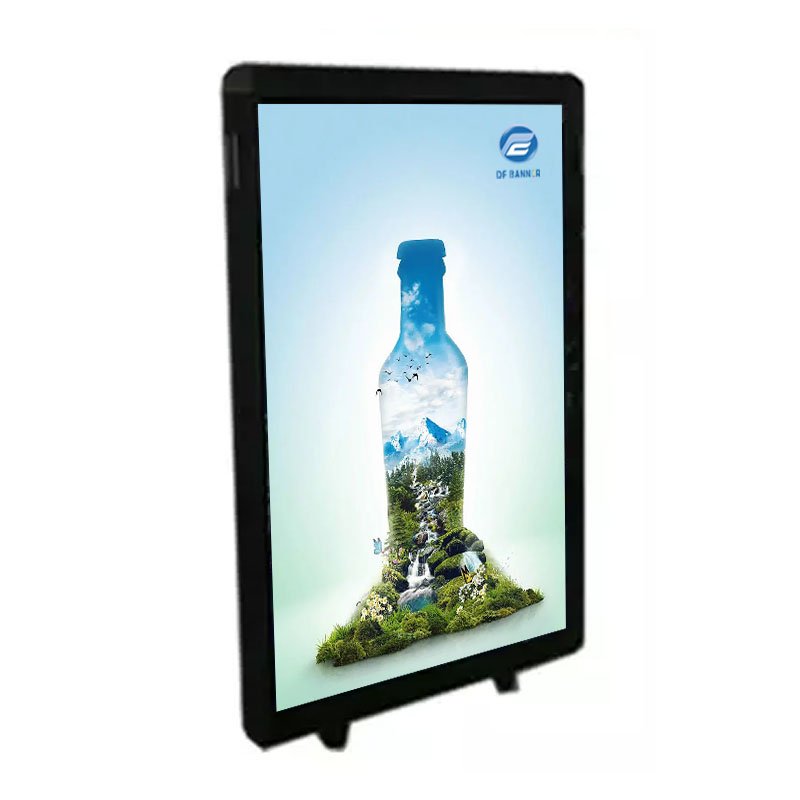 Double-Sided LED Rectangle Backpack Billboard Aluminum Frame For Advertising & Marketing Walking Poster Billboard