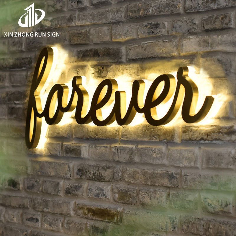 Led Backlit Sign Letters High Quality Shop Name Board sign board