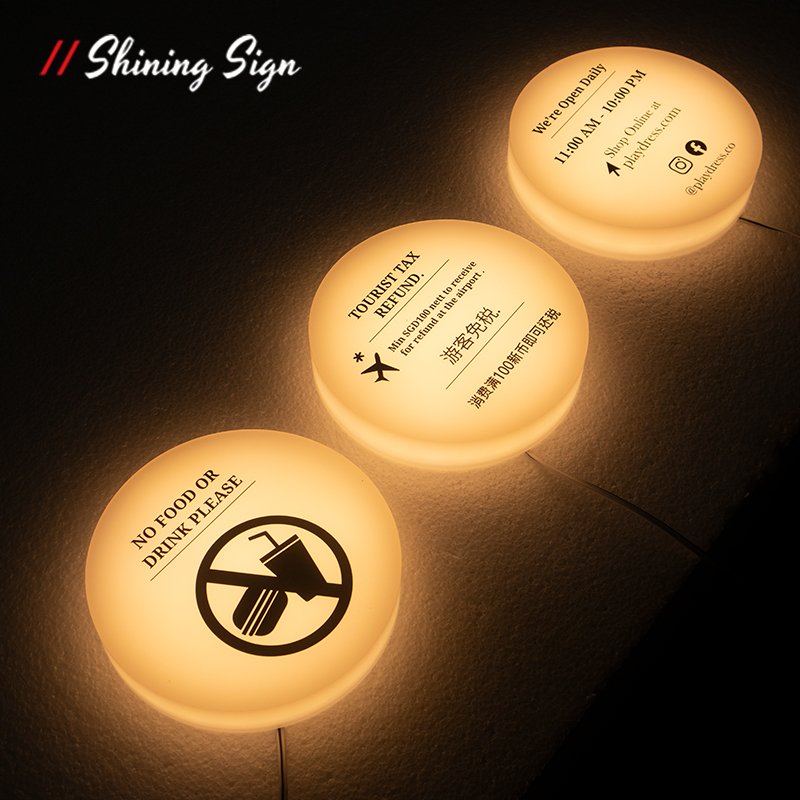 Custom Acrylic Sign Led Luminous Advertising Light Box Board Wall Office Store Outdoor 3D Letter Logo Signboard