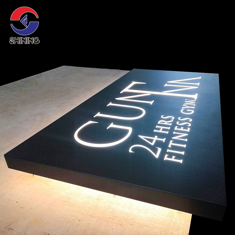 Custom Acrylic Sign Led Luminous Advertising Light Box Board Wall Office Store Outdoor 3D Letter Logo Signboard