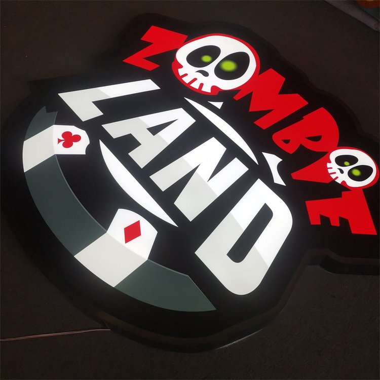 Sign Board Outdoor Advertising Shop Frontlit Led Custom Light Box Signage