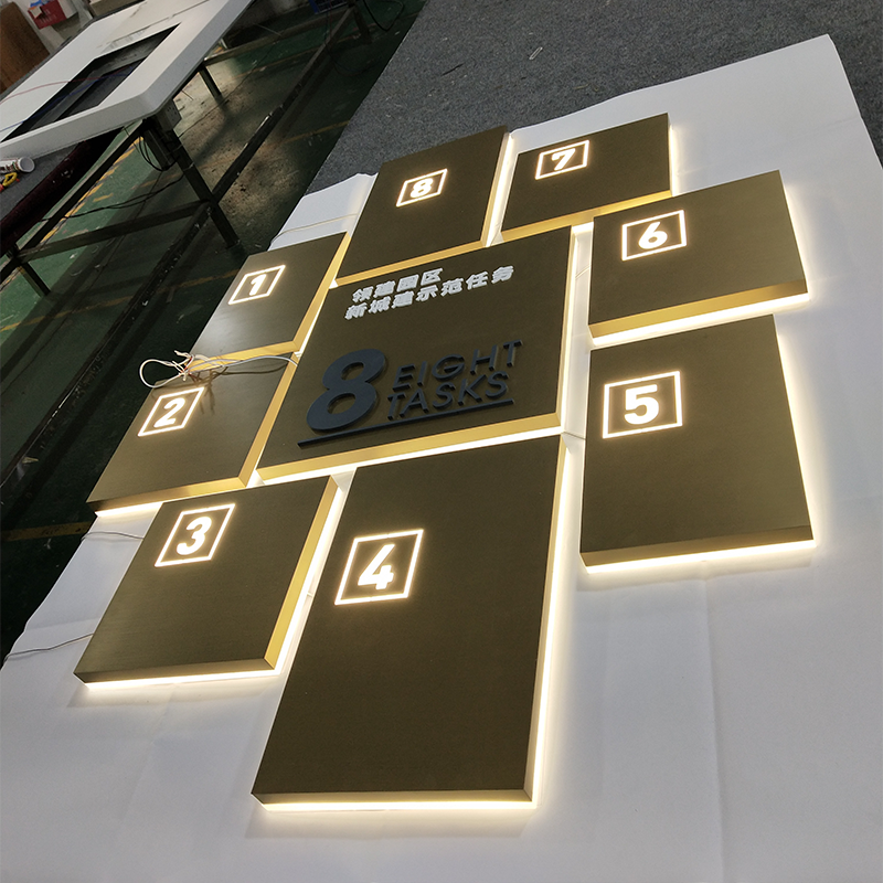 Custom Logo Shop LED Lightbox Boards Outdoor Home and Mall Use DC Power Supply Restaurant Advertising Steel Light Box