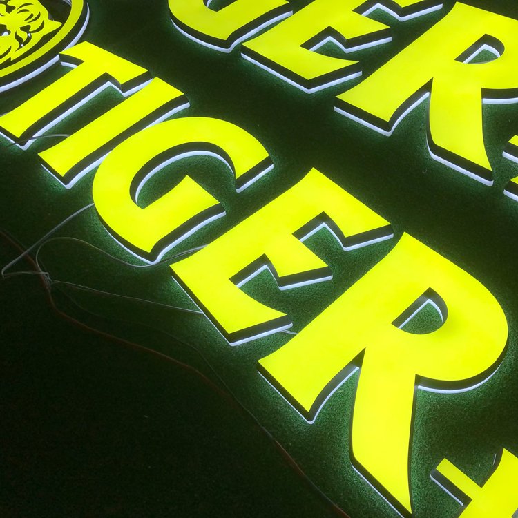 Acrylic letters 3d logo sign 3d signage custom advertising outdoor acrylic name boards letters 3d custom led sign for business