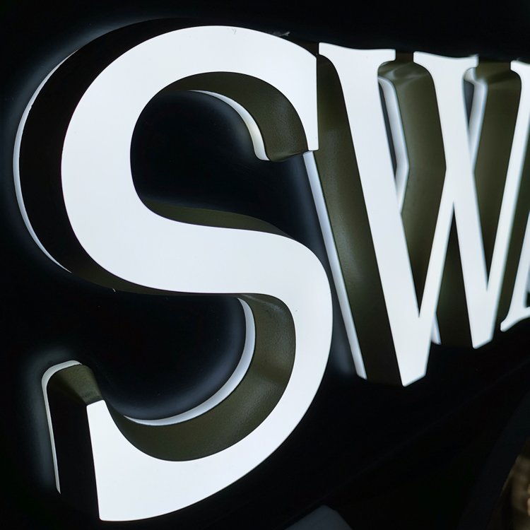 Acrylic letters 3d logo sign 3d signage custom advertising outdoor acrylic name boards letters 3d custom led sign for business