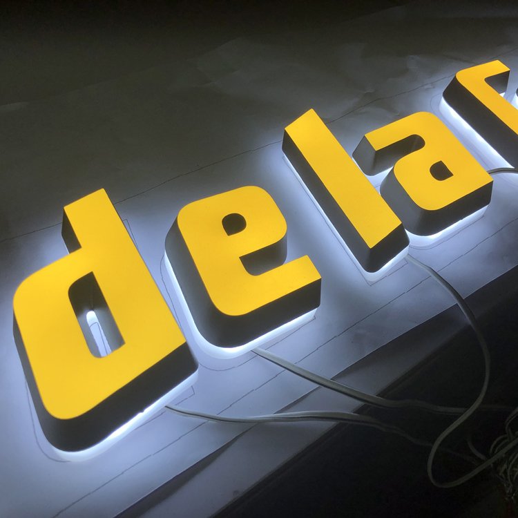 Acrylic letters 3d logo sign 3d signage custom advertising outdoor acrylic name boards letters 3d custom led sign for business