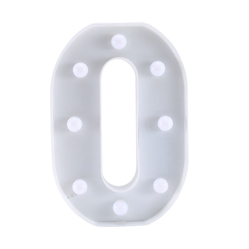 INS Hot Sale Small Night Lamp 26 English Letter LED Light Symbol for Wedding Birthday Proposals Digital Light Advertising Board