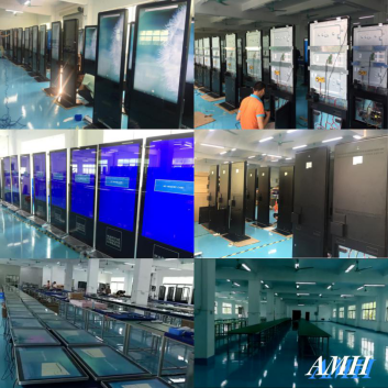 Wall Mounted Digital Signage and Displays LCD Aluminum Digital Poster 2024 Hot Selling Ultra Narrow 43 Inch Led Indoor Screen