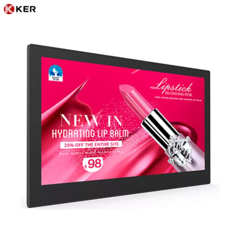 43 inch Wall mounted menu board LCD display advertising wall screen indoor digital signage for Fast Food Restaurant