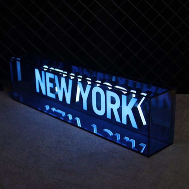 LC Wholesale Price outdoor Indoor custom sign led letters 3d logo mini led illuminated acrylic Light box sign