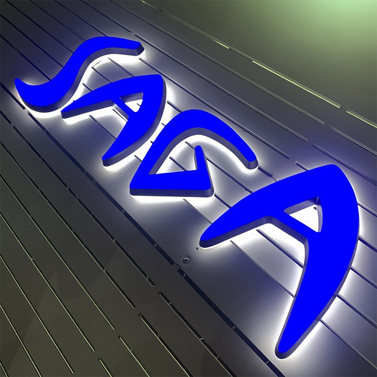 Acrylic Store Wall Logo Sign Company Business channel letter Wall led Sign Office 3d Led Custom Led letter Metal Channel Letter