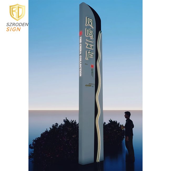 Outdoor Lighting Metal Petrol Station Roof Signboard Led Advertising Gas Station Design