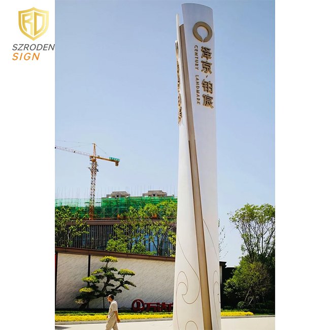 Outdoor Lighting Metal Petrol Station Roof Signboard Led Advertising Gas Station Design