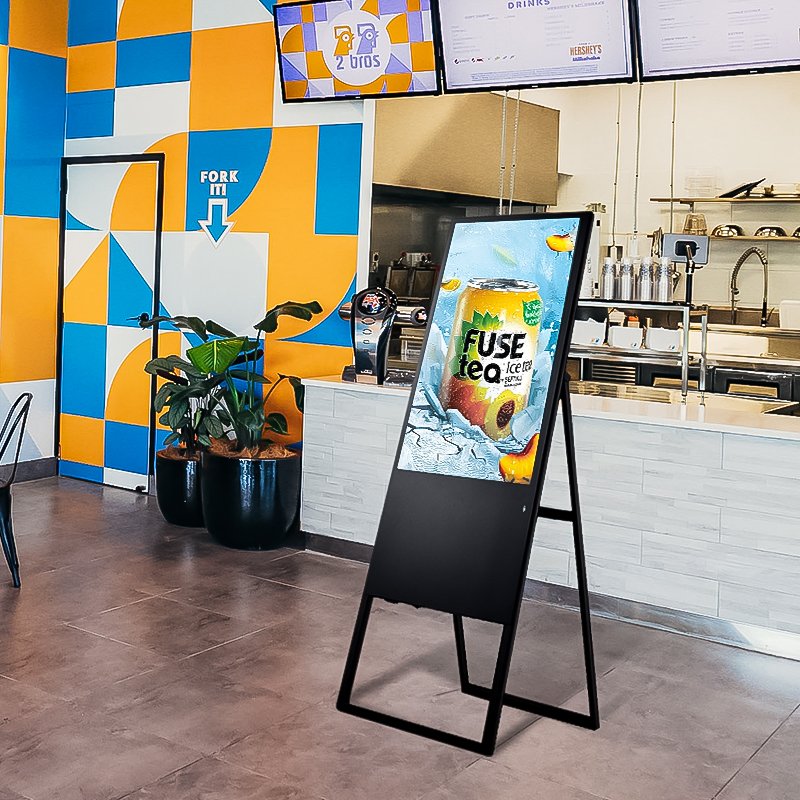 70 Inch Advertising Playing Equipment Totem Digital OEM Touch Screen Displays Werbung Displays Advertising Kiosks