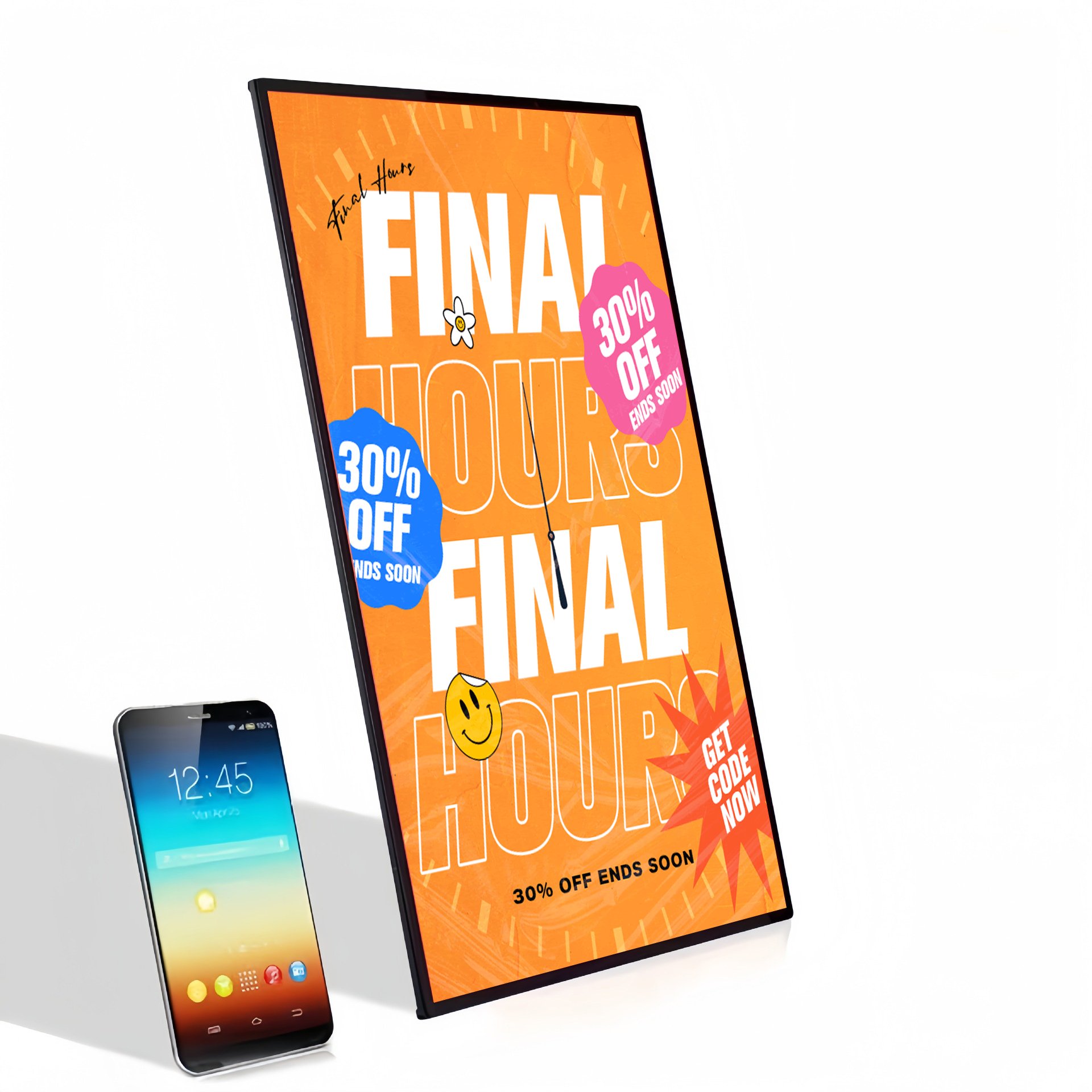 Customized movie poster light box led slim light box Ad LED Poster Frame indoor square advertising light box