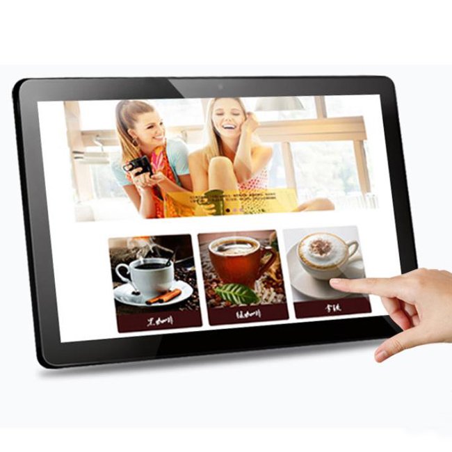 32 inch LED Digital Signage Menu Board Smart Display Touch Interactive Screen Kiosk Advertising Media Player for shopping center
