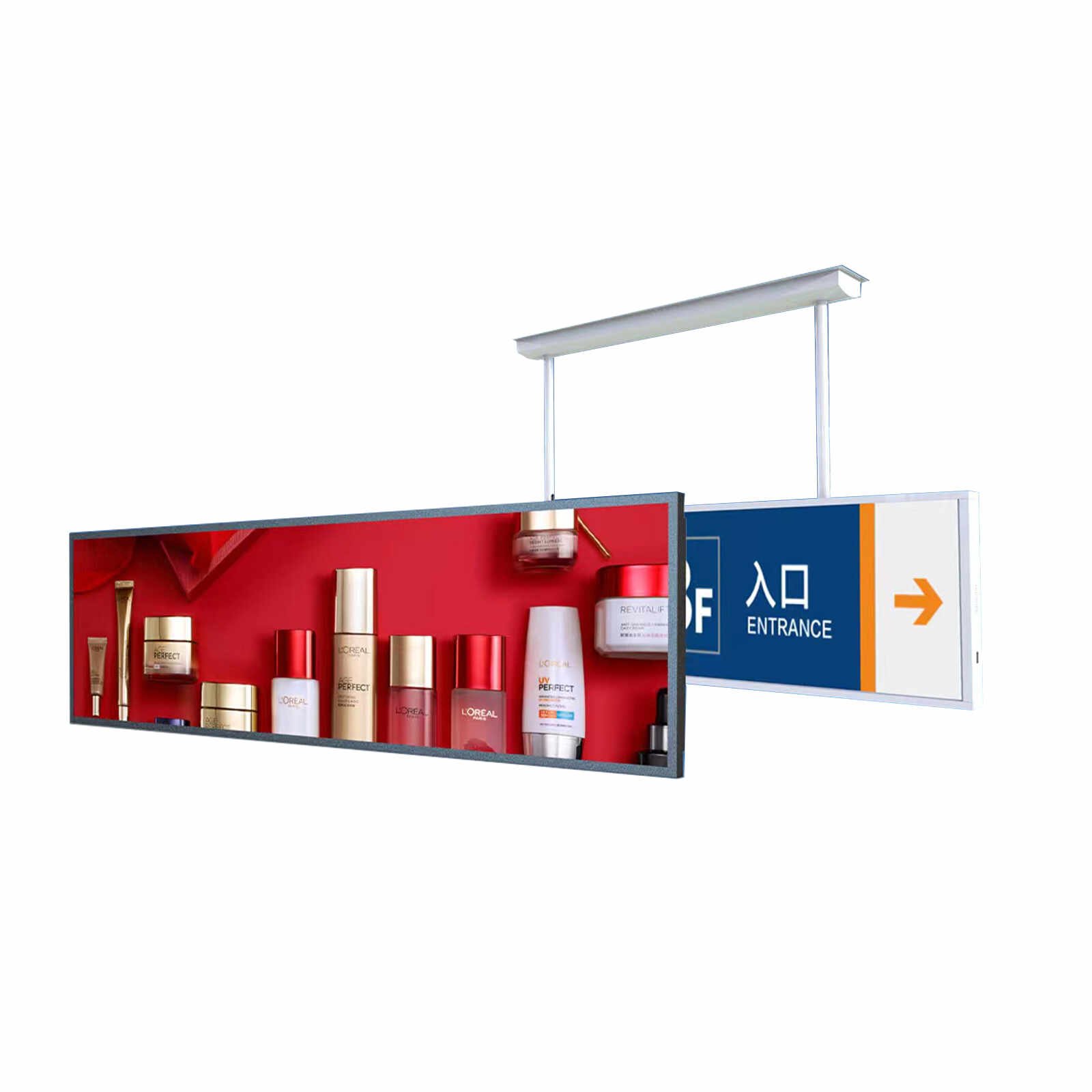 Factory price Lcd 28 Inch Stretched Bar LCD Screen Digital Shelf Edge Displays Shop Advertising Screen Display For Supermarket