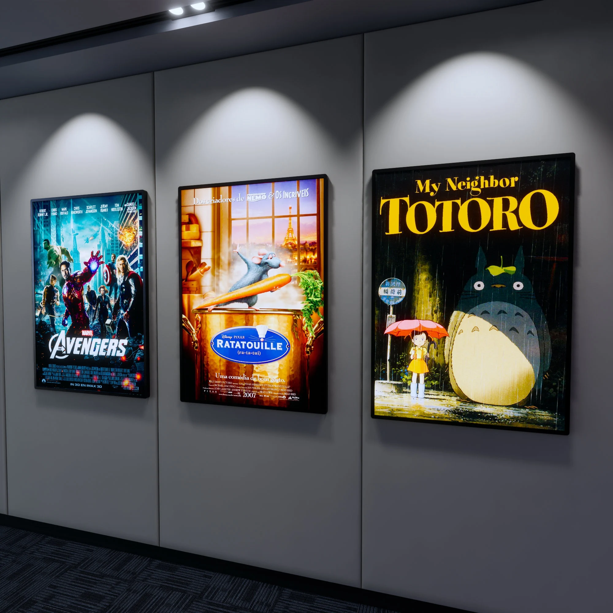 Tempered Glass Material Displays Slim Menu Display Board Advertising Led Light Box For Fast Food Restaurant