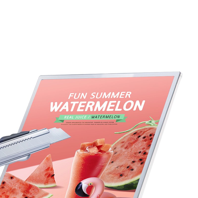 Aluminum Snap Frame shop led light box acrylic sign 3d poster frame tempered glass menu board