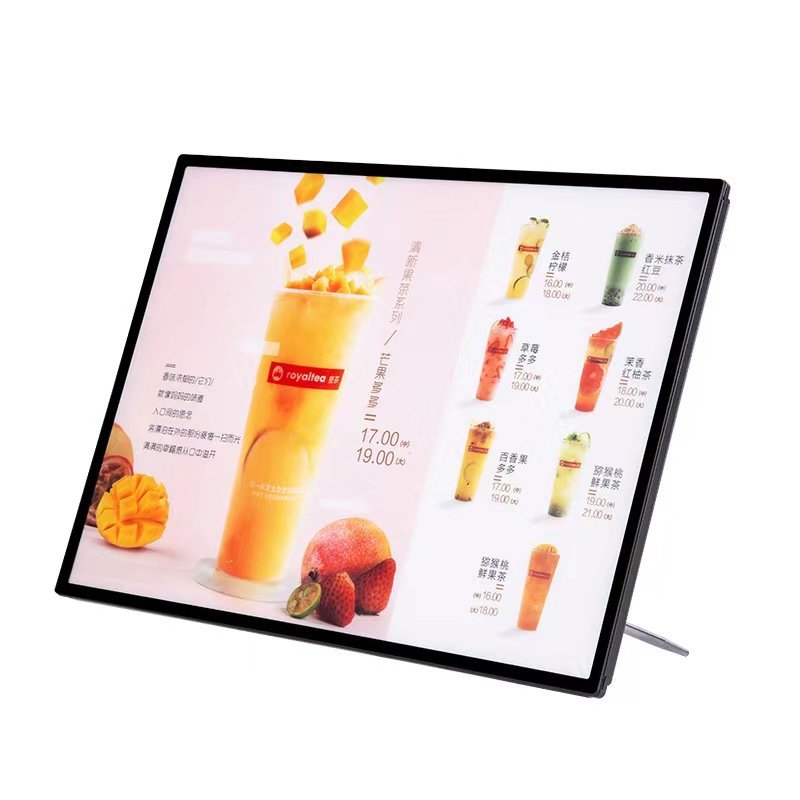 Shop Outdoor ultra thin Light Box Picture Frames For Advertising Display Illuminated Advertising Sign Board Led slim light box