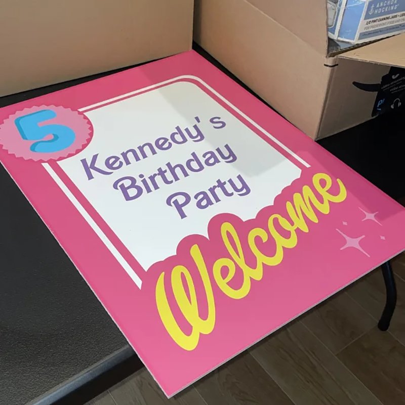 Custom Print Sign Foamcore Board 3mm 5mm 10mm PVC Foam Board Printing