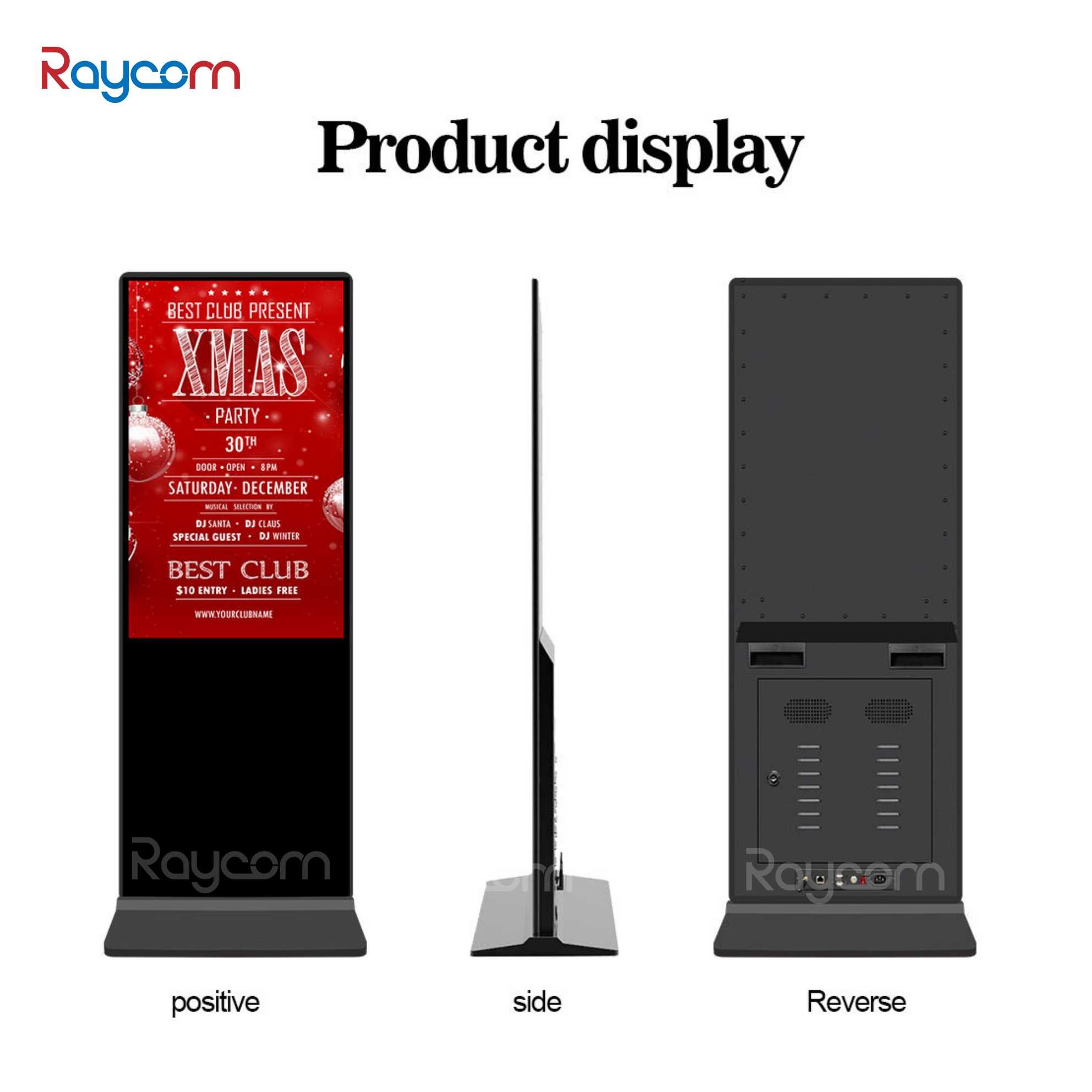 4k monitors totem led/LCD display smart board kiosk stands Advertising screen digital signage and displays for mall